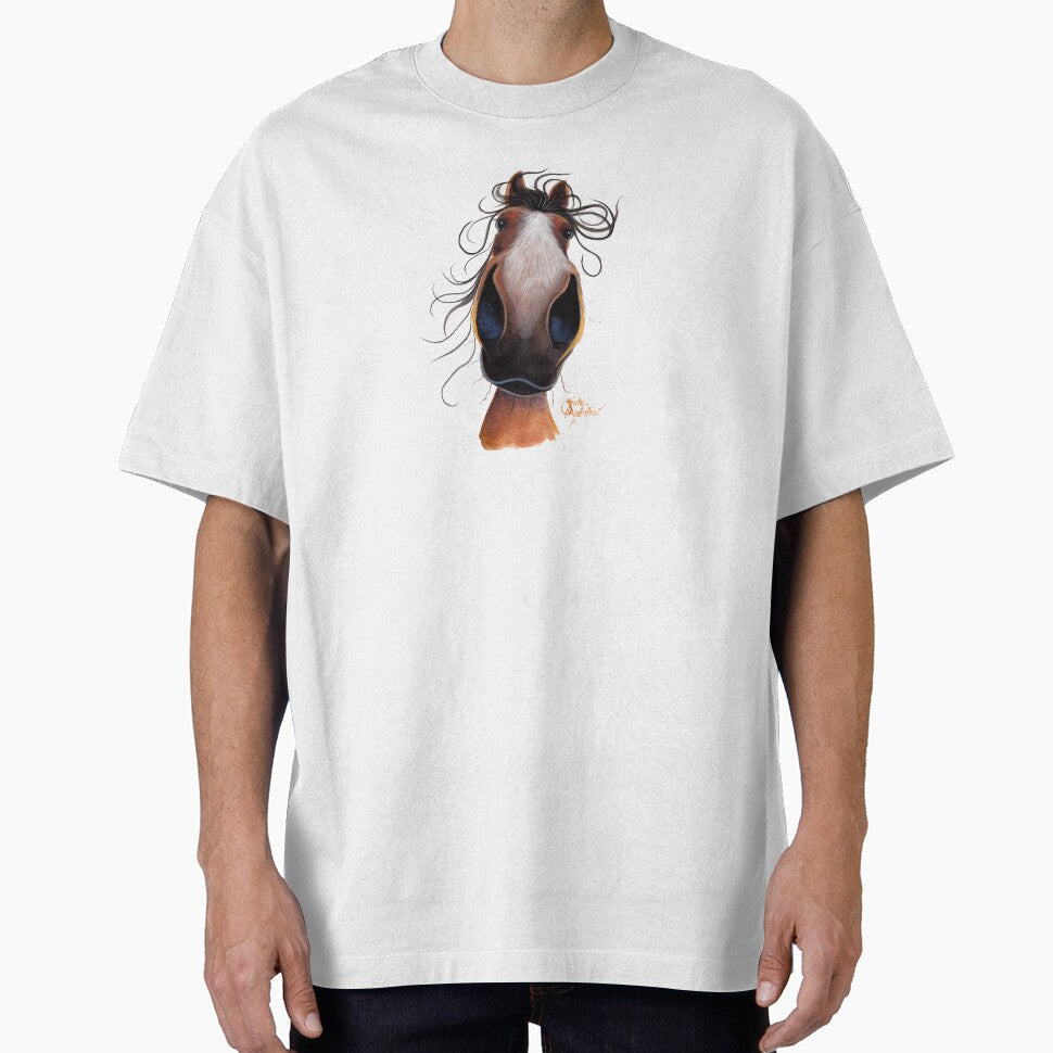 HORSE PRiNT 'FLASH' By Shirley MacArthur Art - Adult & Kids T-Shirts, Sweatshirts & Hoodies apparel design preview 1