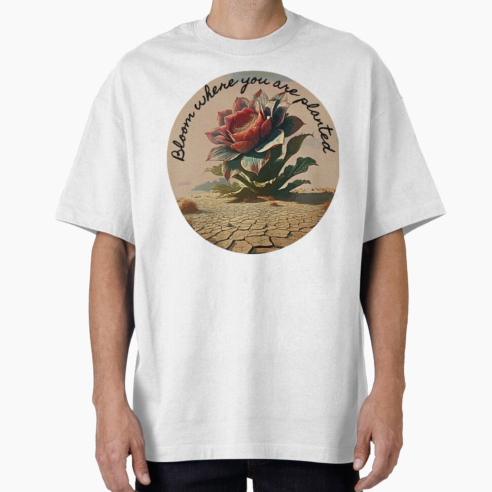 Bloom where you are planted by GlassPenny - Adult & Kids T-Shirts, Sweatshirts & Hoodies apparel design preview 1
