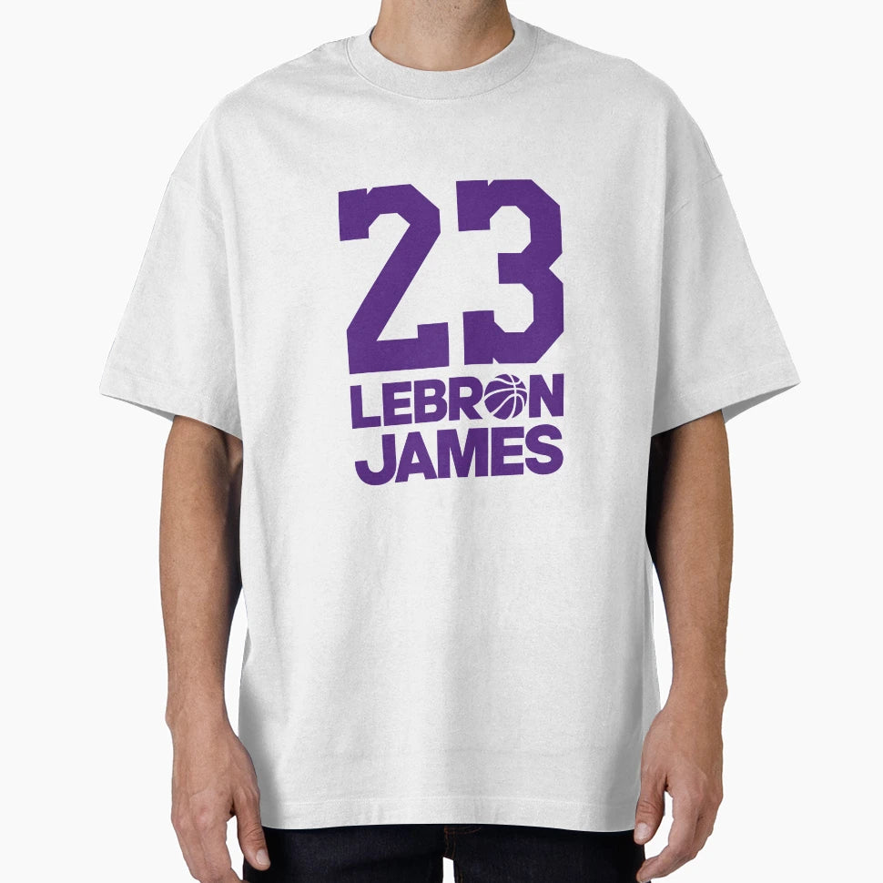 23 Lebron James Purple T-Shirt - Unique Graphic for Adults - T-Shirt, Sweatshirt, Hoodie