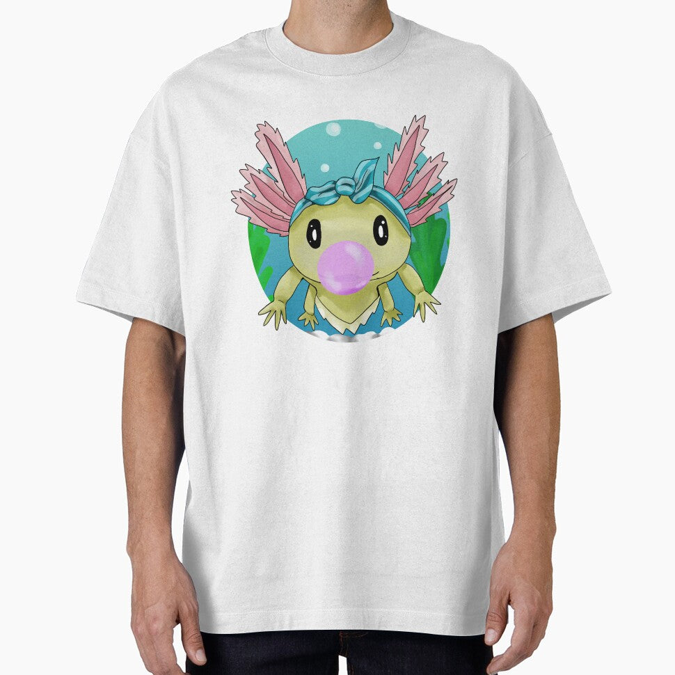 Swimming axolotl by Antiope33 - Adult & Kids T-Shirts, Sweatshirts & Hoodies apparel design preview 1