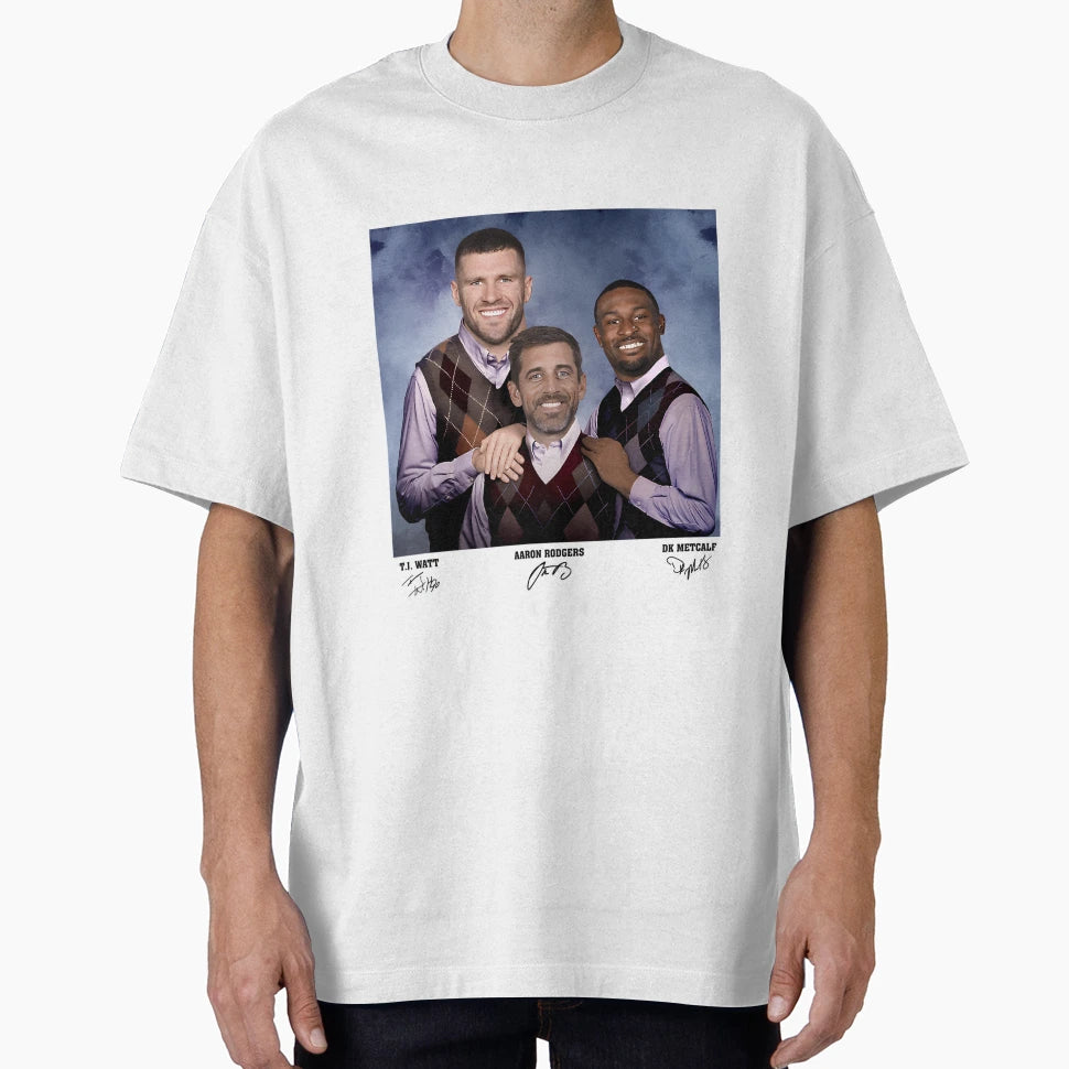 AR Dk Metcalf T J Watt Football T-Shirt - Casual Everyday Wear Men Women - T-Shirt, Sweatshirt, Hoodie
