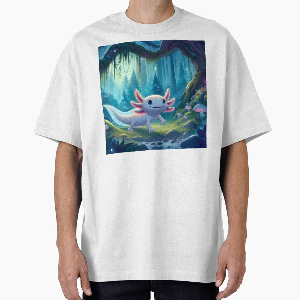 Axolotl Art #77 Lovers by ksgraphics222 - Adult & Kids T-Shirts, Sweatshirts & Hoodies apparel design preview 1