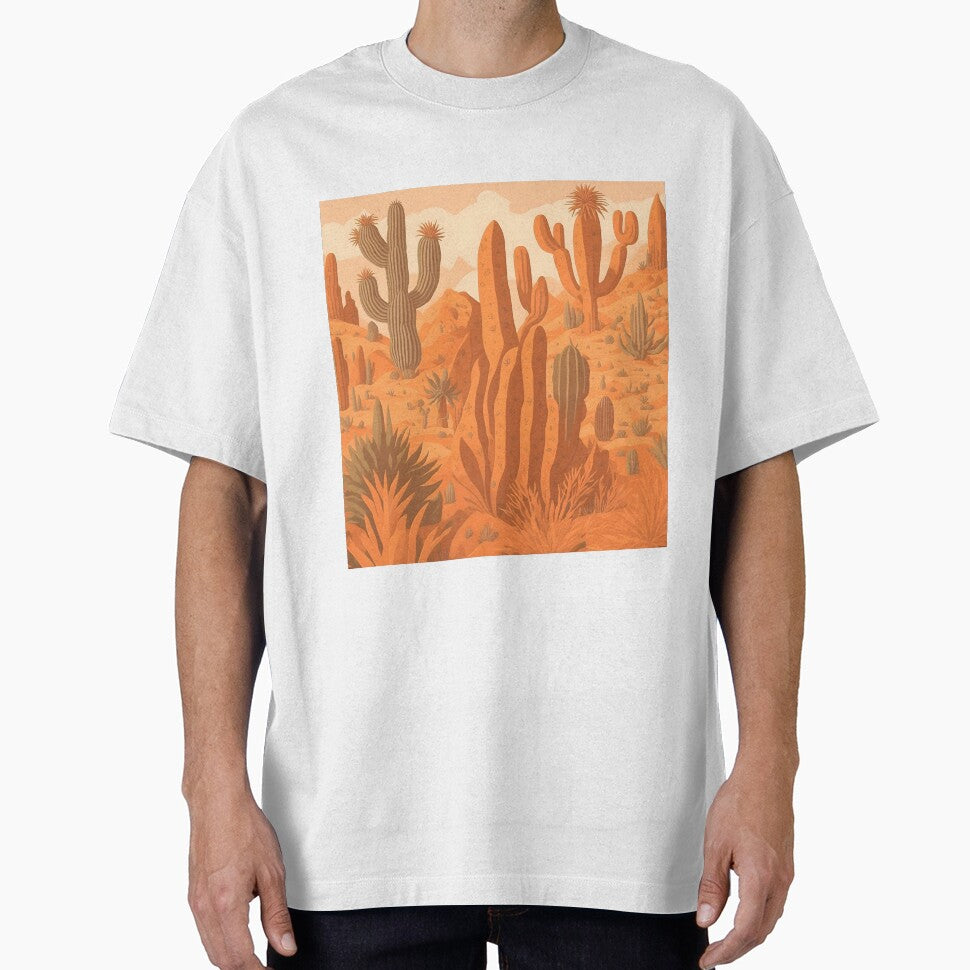 "Desert Dreams: Artwork with Seamless Patterns in - Adult & Kids T-Shirts, Sweatshirts & Hoodies apparel design preview 1