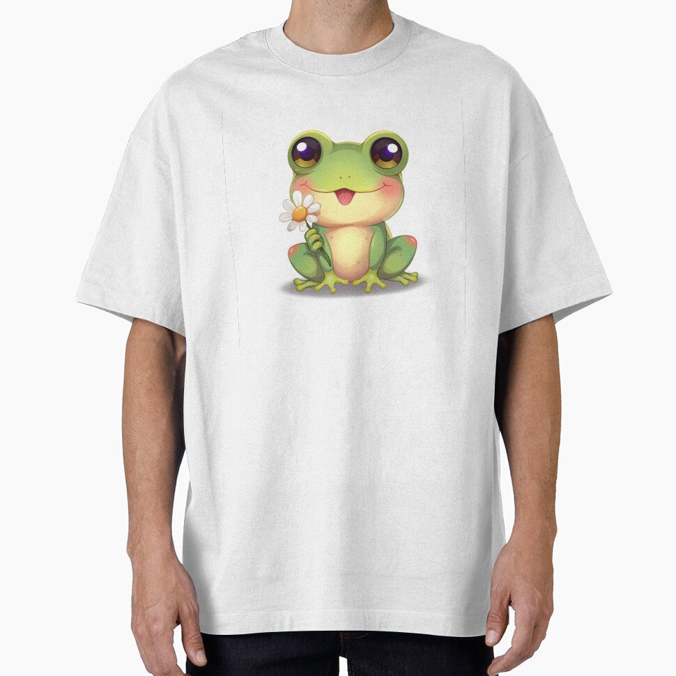 KAWAII FROG STICKER by Graylay1589 - Adult & Kids T-Shirts, Sweatshirts & Hoodies apparel design preview 1