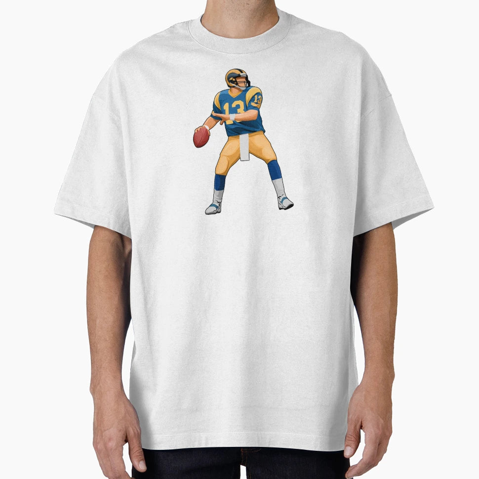 Kurt Warner 13 Drop Back Legends T-Shirt - Custom Art Print Unisex - T-Shirt, Sweatshirt, Hoodie