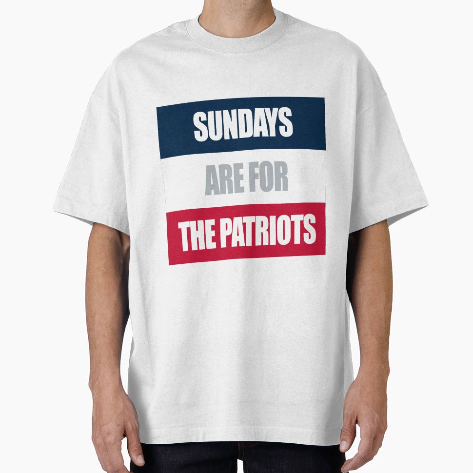Sundays Are Patriots T-Shirt - Aesthetic Graphic Men Women - T-Shirt, Sweatshirt, Hoodie