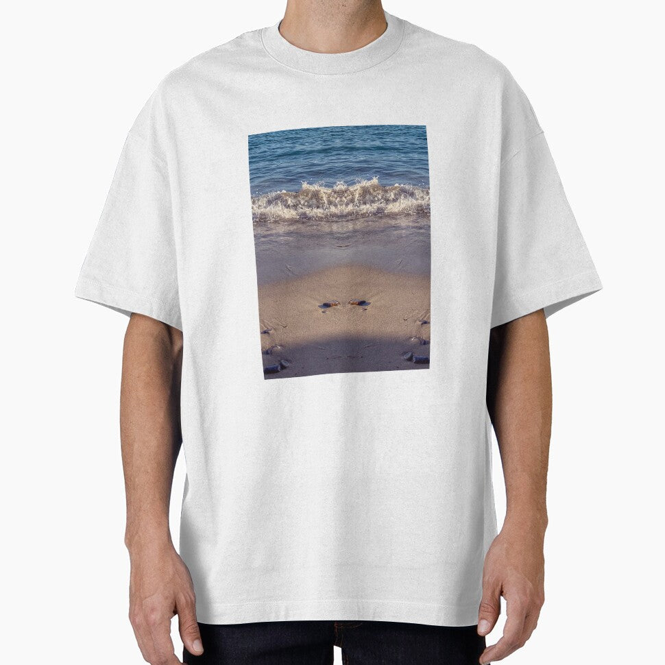 Sea Waves Summer Beach Sand by eleonoraingrid - Adult & Kids T-Shirts, Sweatshirts & Hoodies apparel design preview 1