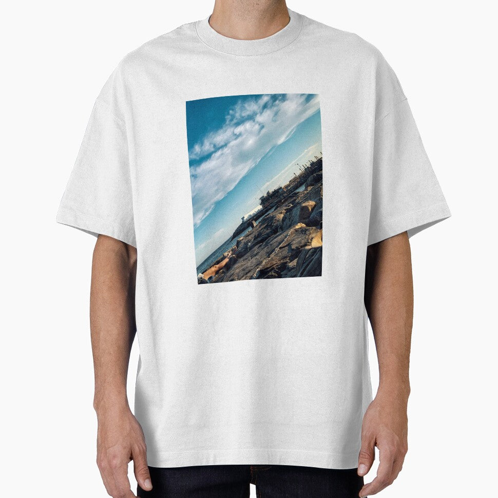 Sea Sky Nature Landscape Summer Travel Italian Beach - Adult & Kids T-Shirts, Sweatshirts & Hoodies apparel design preview 1