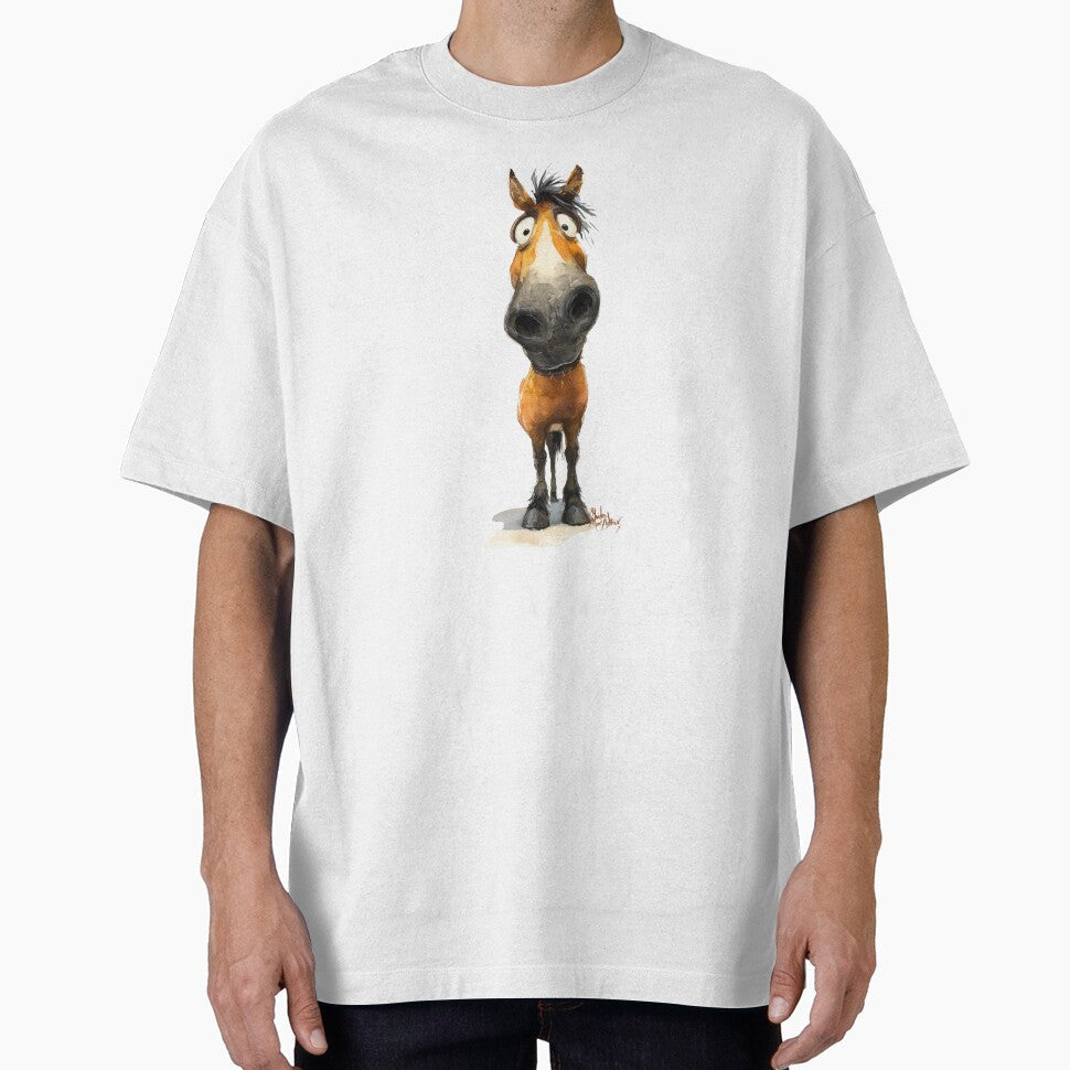 Cute Happy Horse The Captain Designs BY SHiRLeY - Adult & Kids T-Shirts, Sweatshirts & Hoodies apparel design preview 1