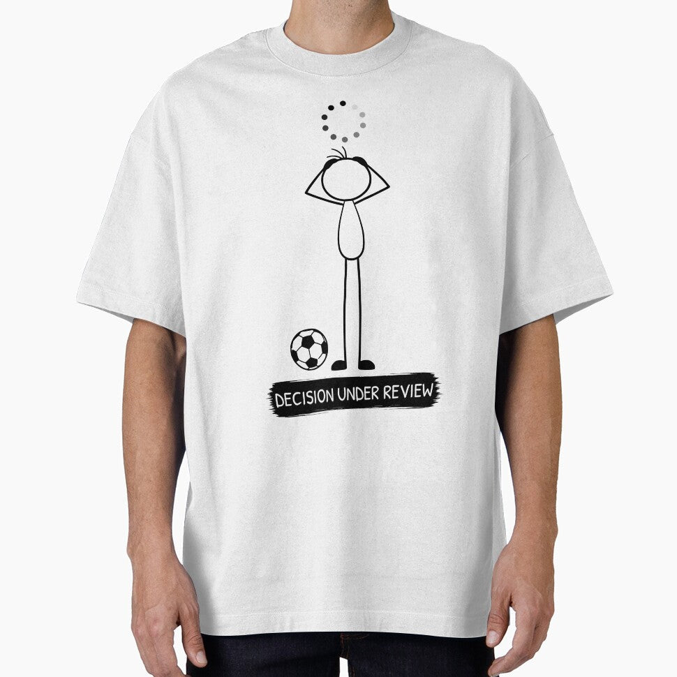 Decision Under Review Football Fan Humour by Pebl-Co - Adult & Kids T-Shirts, Sweatshirts & Hoodies apparel design preview 1