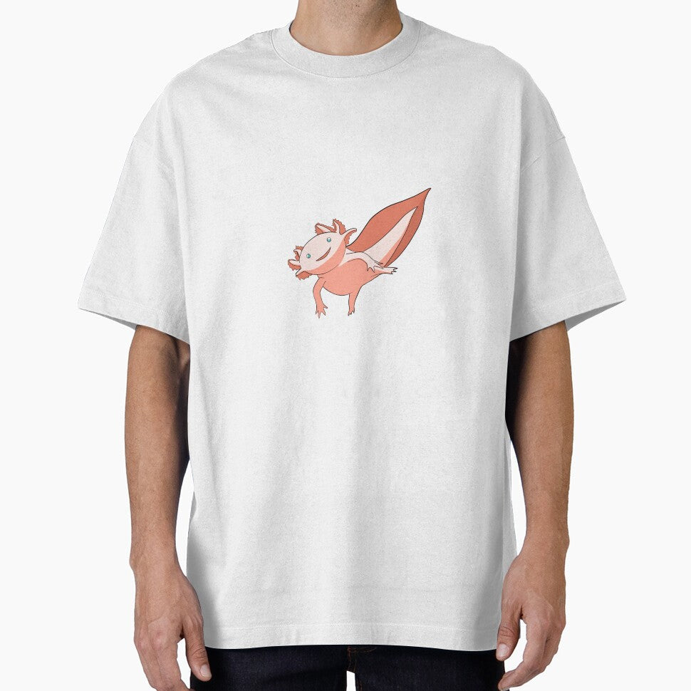 Axolotl by Leahtennery - Adult & Kids T-Shirts, Sweatshirts & Hoodies apparel design preview 1
