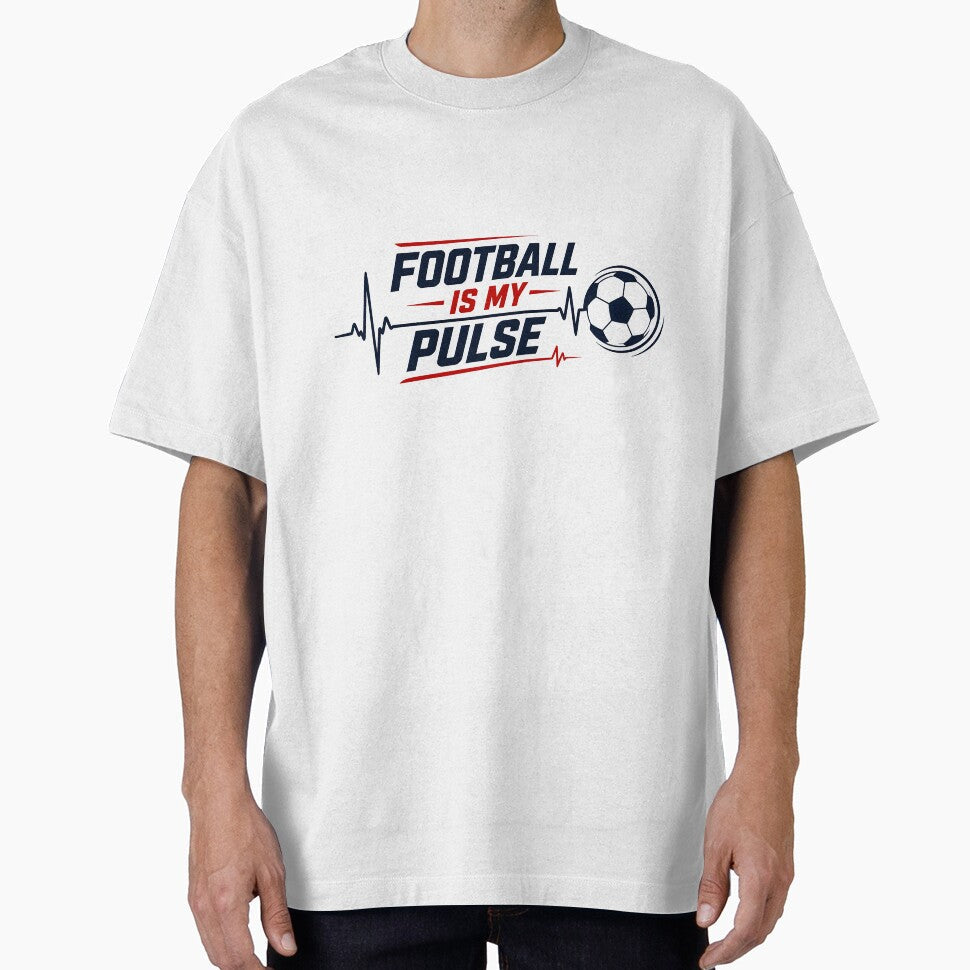 Football tournament, Is My Pulse Soccer Life Fan - Adult & Kids T-Shirts, Sweatshirts & Hoodies apparel design preview 1