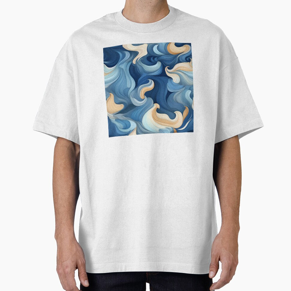 Ocean Waves Claymation Inspired Art #13 by - Adult & Kids T-Shirts, Sweatshirts & Hoodies apparel design preview 1