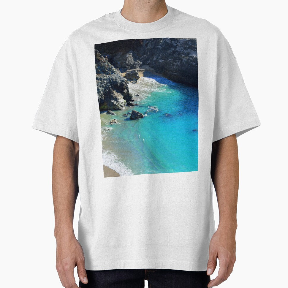 Beautiful Blue Ocean by newburyboutique - Adult & Kids T-Shirts, Sweatshirts & Hoodies apparel design preview 1
