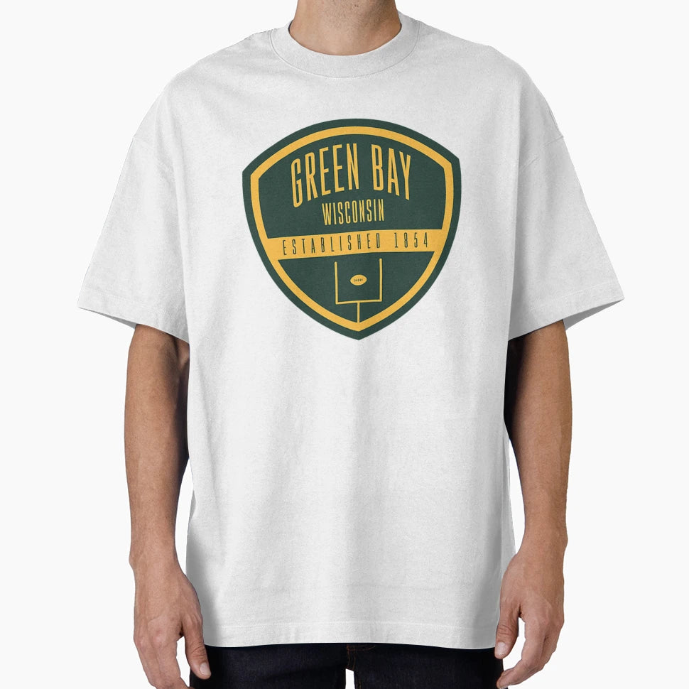 Green Bay Football T-Shirt - Minimalist Print Unisex - T-Shirt, Sweatshirt, Hoodie