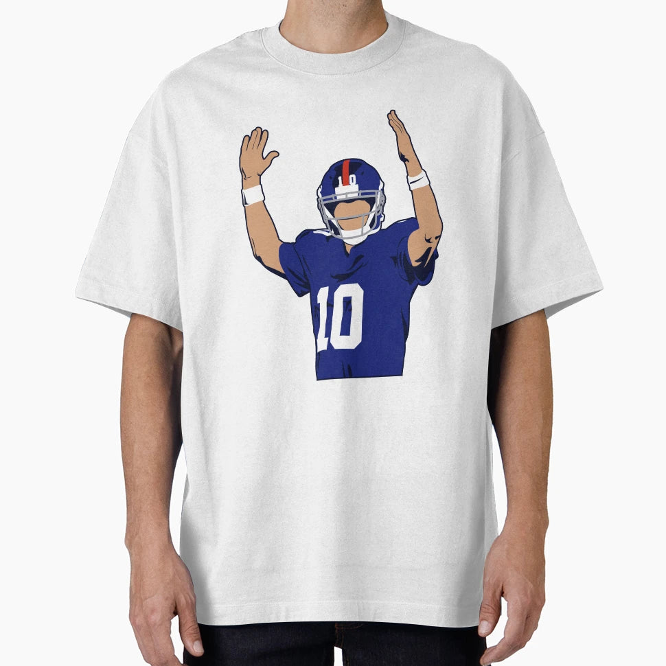 Eli Manning T-Shirt - Custom Art Print for Adults - T-Shirt, Sweatshirt, Hoodie