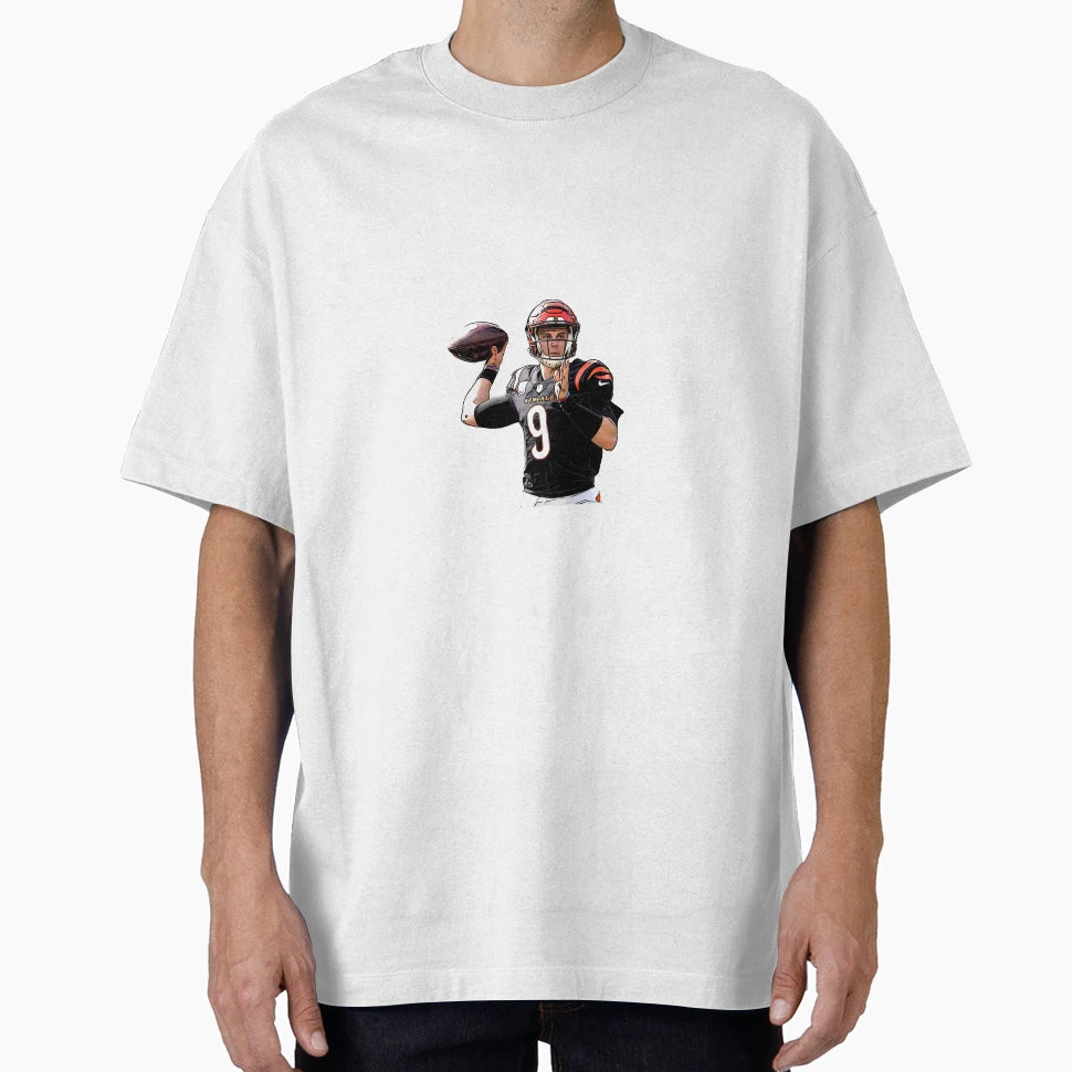 JB Brrr 9 Cincinnati Football T-Shirt - Novelty Apparel for Adults - T-Shirt, Sweatshirt, Hoodie