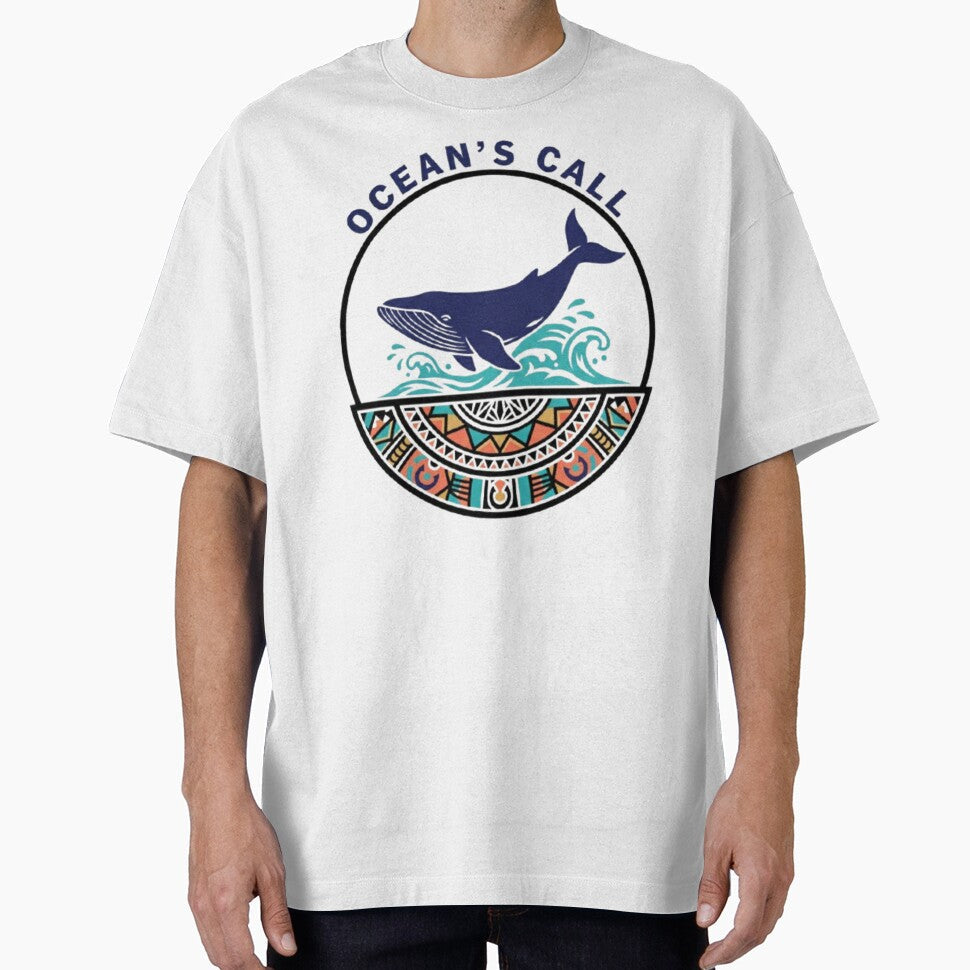 Ocean's Call Whale Tribal Design by Dogandesighn - Adult & Kids T-Shirts, Sweatshirts & Hoodies apparel design preview 1
