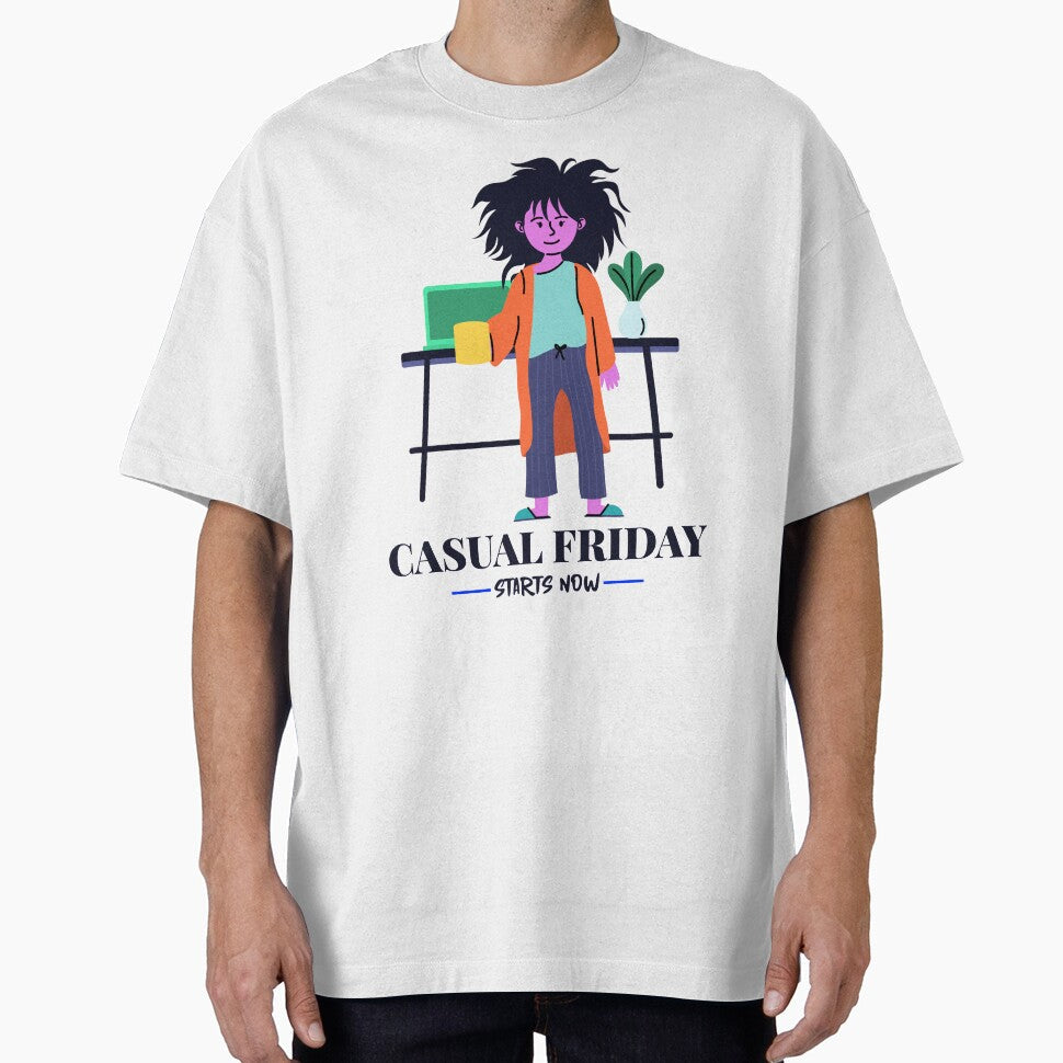 CASUAL FRIAY STARTS NOW WORK FROM HOME ESSENTIAL - Adult & Kids T-Shirts, Sweatshirts & Hoodies apparel design preview 1