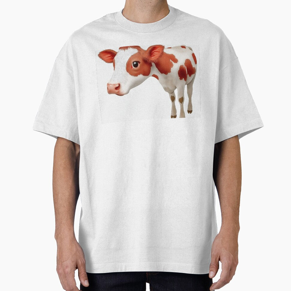 Looking cow by PricklyPeanut - Adult & Kids T-Shirts, Sweatshirts & Hoodies apparel design preview 1
