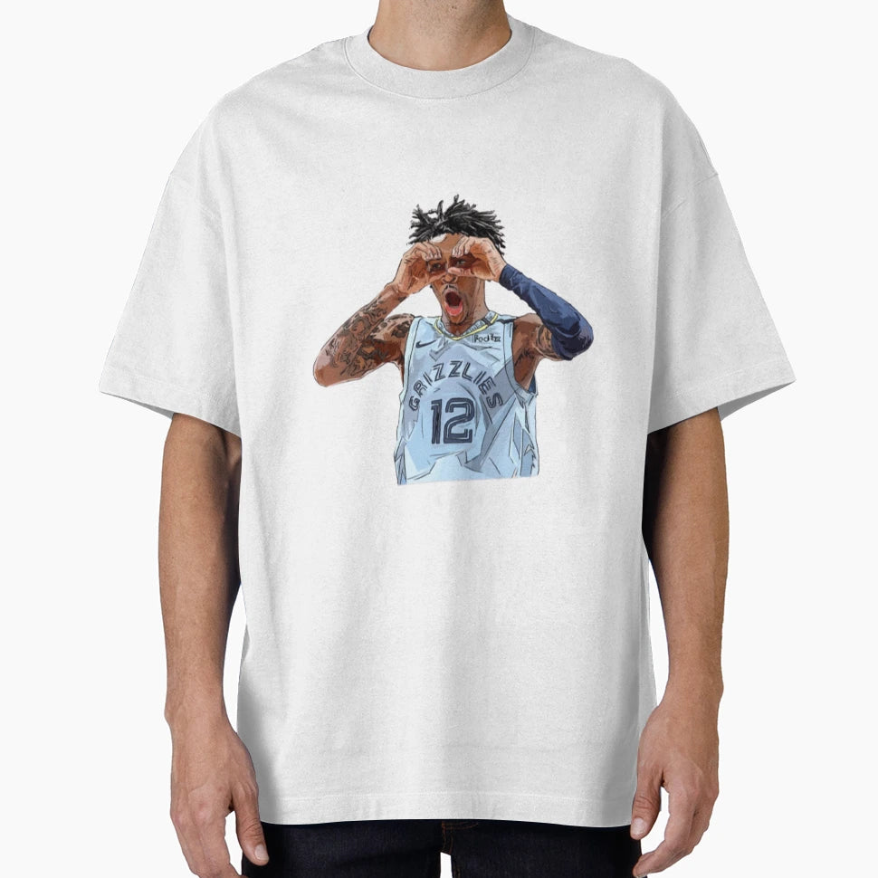 Ja Morant T-Shirt - Custom Art Print for Adults - T-Shirt, Sweatshirt, Hoodie