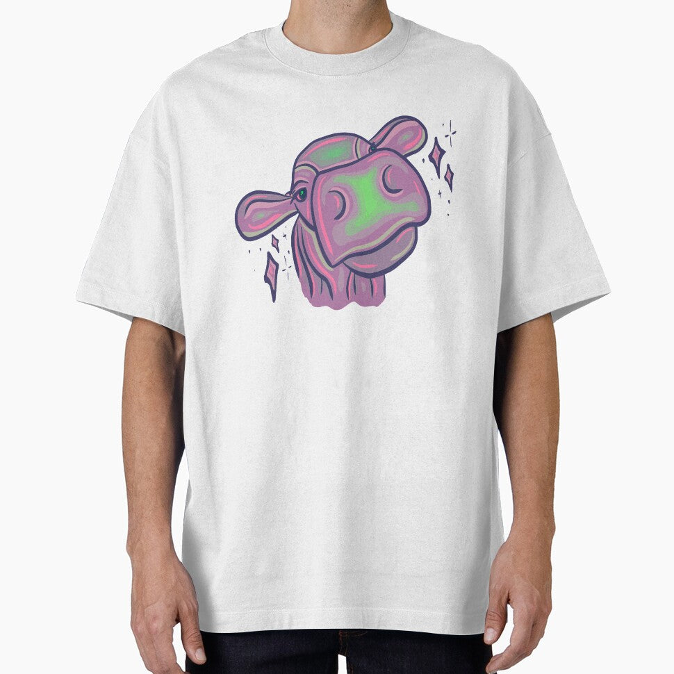 Cute Cow by Wicked Creationz - Adult & Kids T-Shirts, Sweatshirts & Hoodies apparel design preview 1