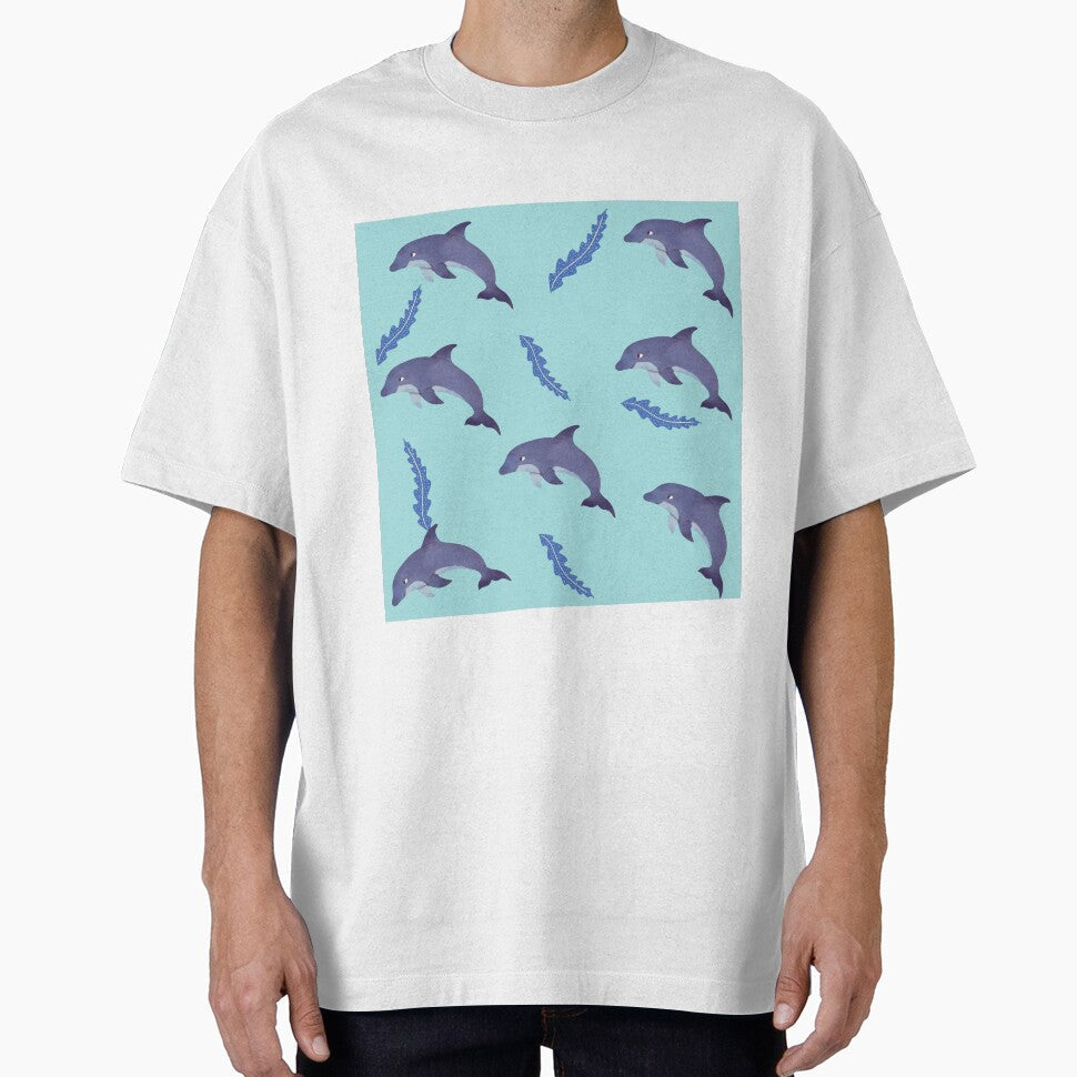 Ocean Bathmat Blue Pattern by mimosadesigns - Adult & Kids T-Shirts, Sweatshirts & Hoodies apparel design preview 1