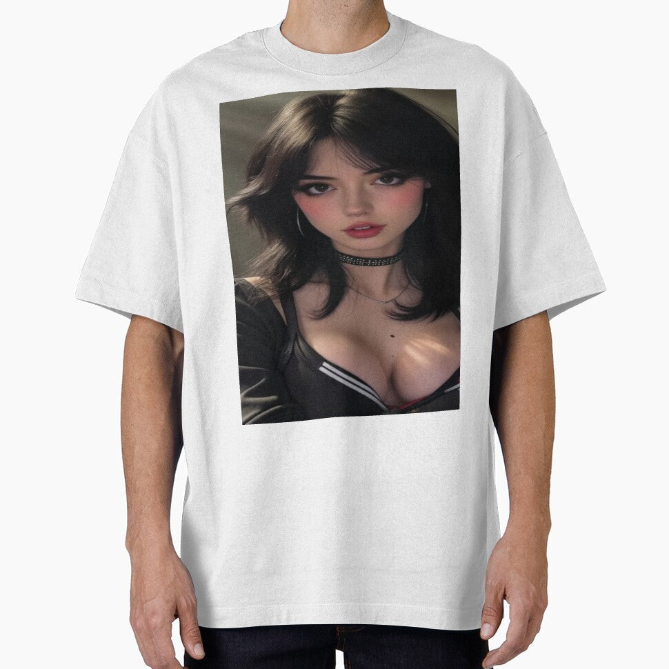 A Girl in Uniform B Version Cute Portrait by - Adult & Kids T-Shirts, Sweatshirts & Hoodies apparel design preview 1