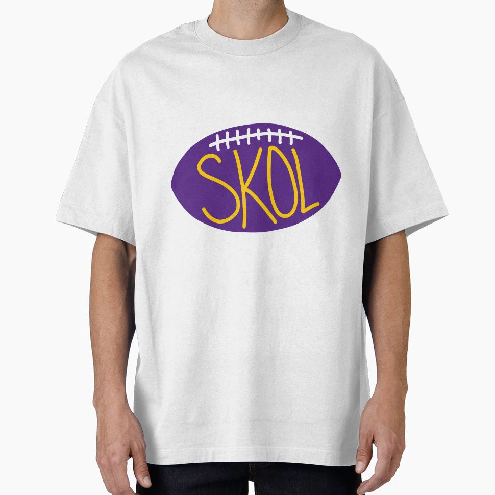 Skol Mn Minnesota Vikings Skol Mn T-Shirt - Streetwear Style for Adults - T-Shirt, Sweatshirt, Hoodie