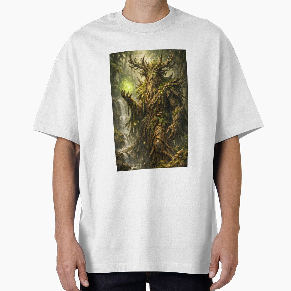Ancient Forest Ent Guardian Mystical Tree Spirit - Adult & Kids T-Shirts, Sweatshirts & Hoodies apparel design preview 1