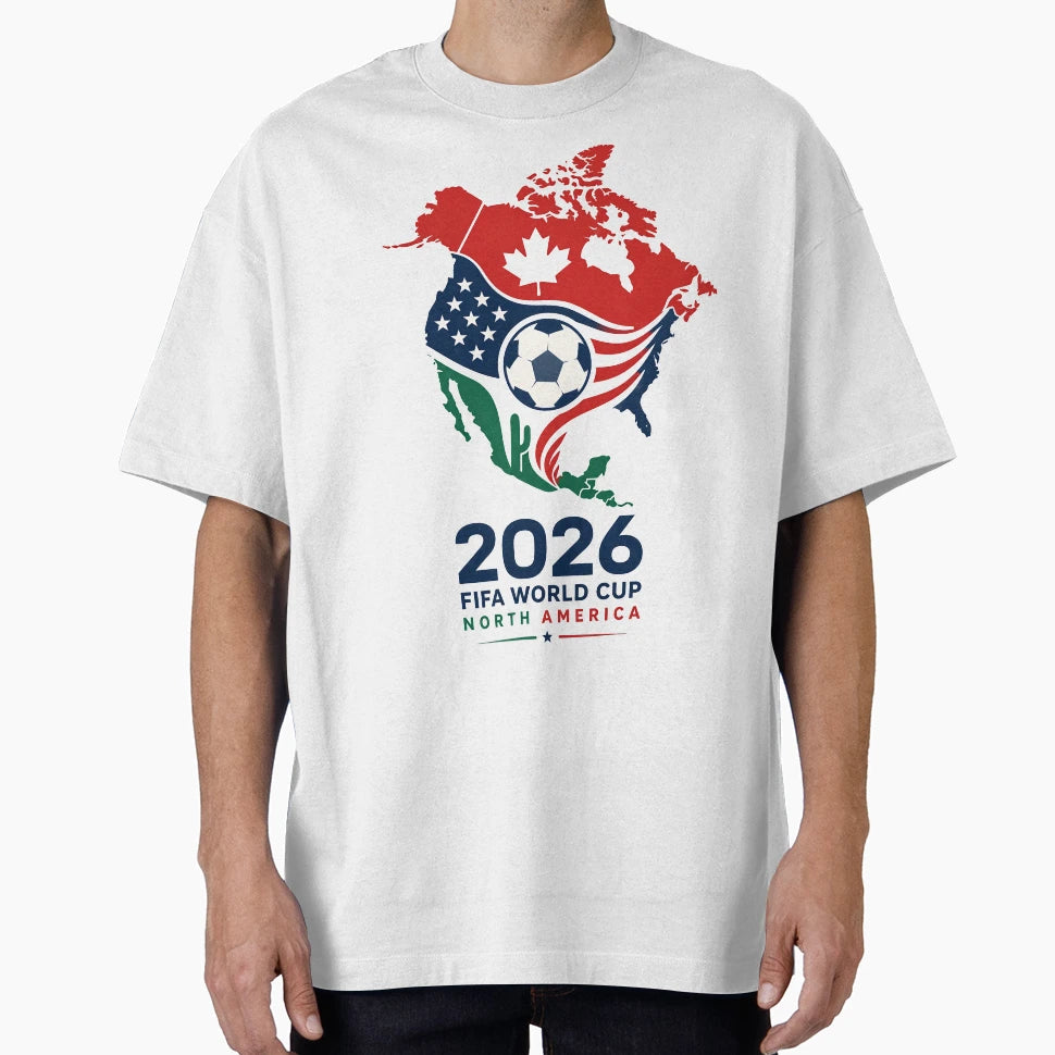 North America 2026 Soccer Championship T-Shirt - Novelty Apparel for Adults - T-Shirt, Sweatshirt, Hoodie