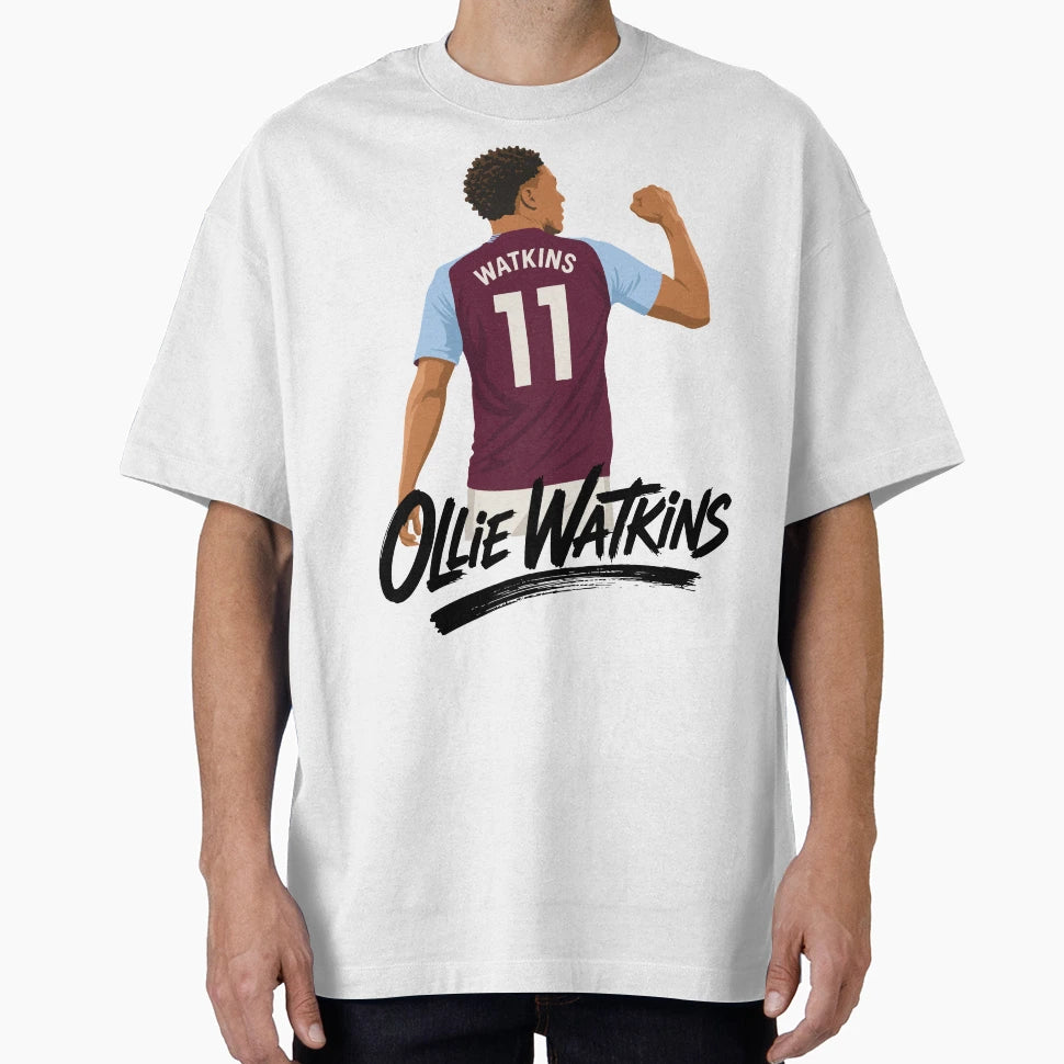 Ollie Watkins T-Shirt - Unique Graphic for Adults - T-Shirt, Sweatshirt, Hoodie
