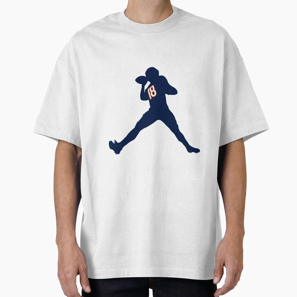CW Navy Jumpman Logo T-Shirt - Aesthetic Graphic Unisex - T-Shirt, Sweatshirt, Hoodie