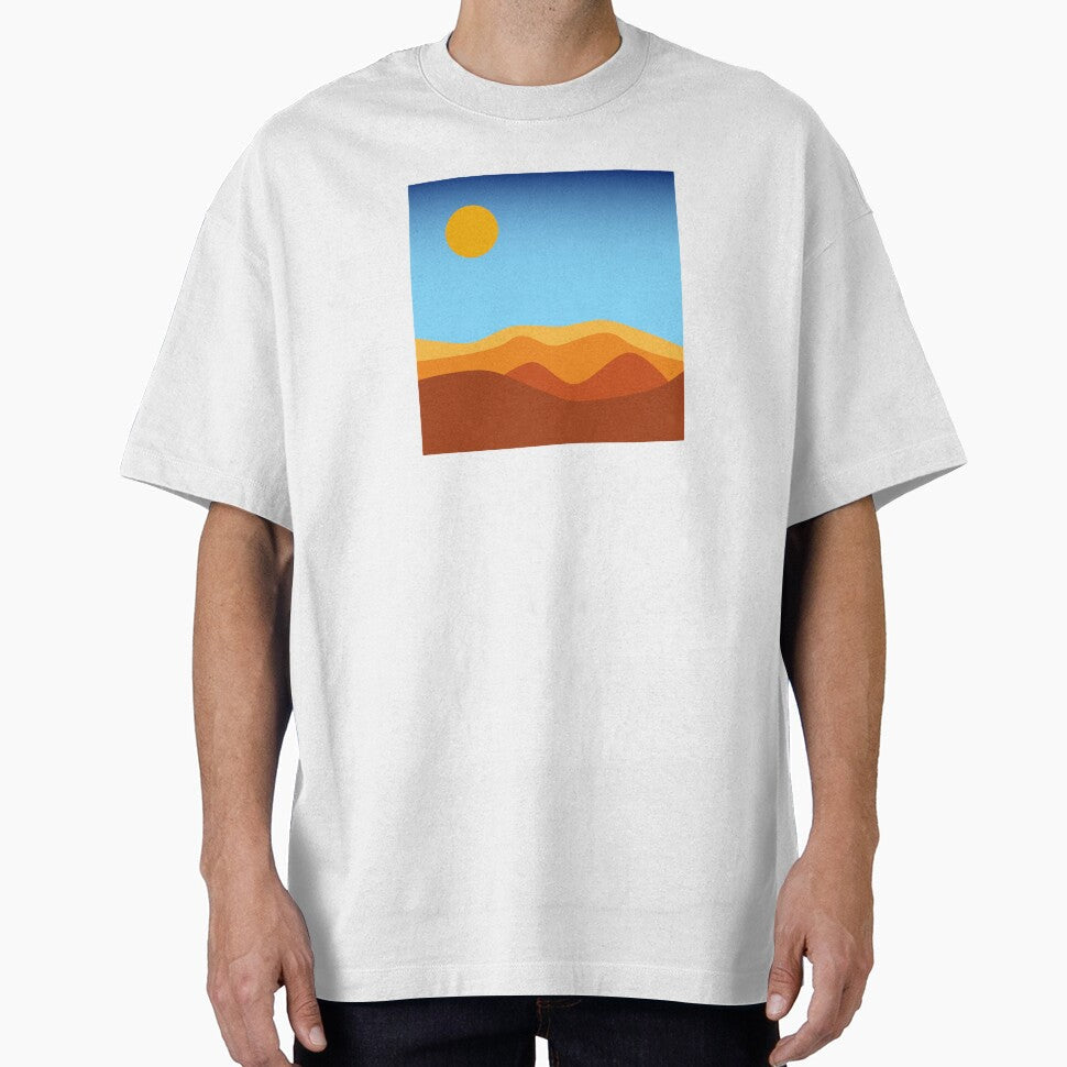 Desert Scene by TalBright - Adult & Kids T-Shirts, Sweatshirts & Hoodies apparel design preview 1