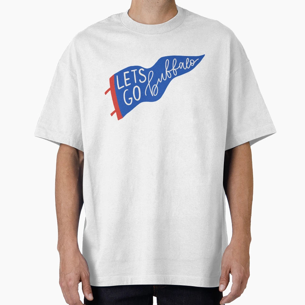 Lets Go Buffalo T-Shirt - Fun Novelty Design for Adults - T-Shirt, Sweatshirt, Hoodie