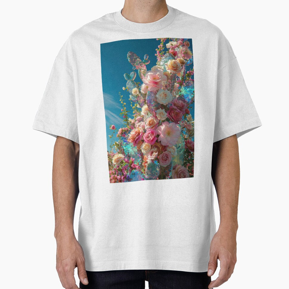 Cactus Bloom by DreamerBot - Adult & Kids T-Shirts, Sweatshirts & Hoodies apparel design preview 1