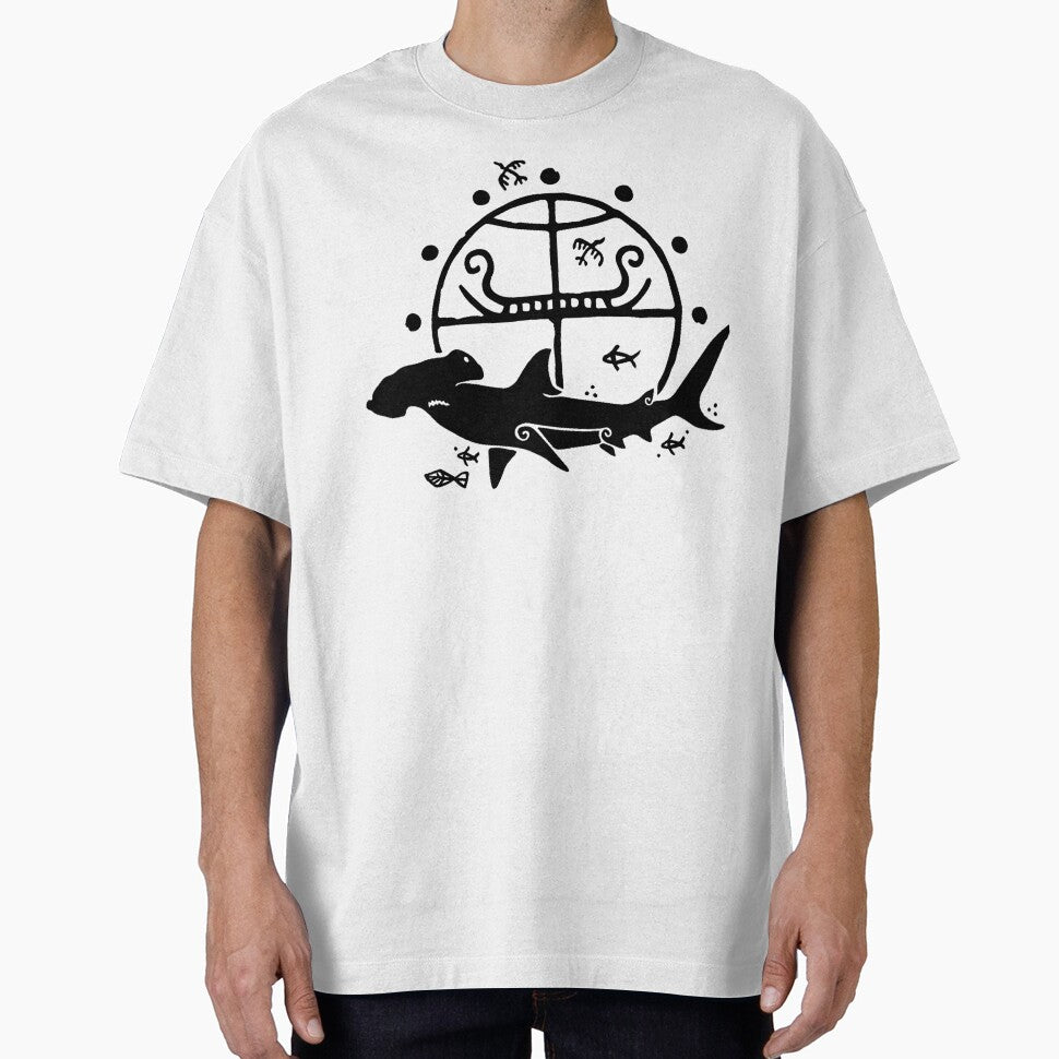 Ocean Animals Hammerhead Shark by erkinmaddison - Adult & Kids T-Shirts, Sweatshirts & Hoodies apparel design preview 1
