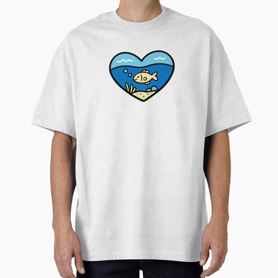 Love the Ocean by SnappyPNG - Adult & Kids T-Shirts, Sweatshirts & Hoodies apparel design preview 1