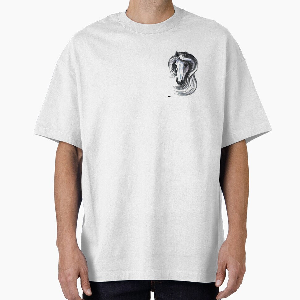 Horse Head Illustration by NoxLand - Adult & Kids T-Shirts, Sweatshirts & Hoodies apparel design preview 1