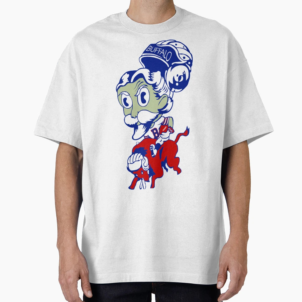 Buffalo Bill Football T-Shirt - Streetwear Style Unisex - T-Shirt, Sweatshirt, Hoodie