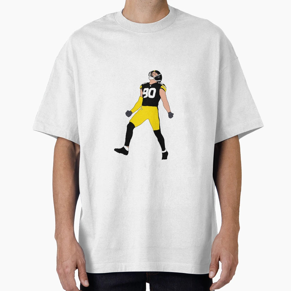 Pittsburgh Steelers Tj Watt T-Shirt - Aesthetic Graphic Unisex - T-Shirt, Sweatshirt, Hoodie