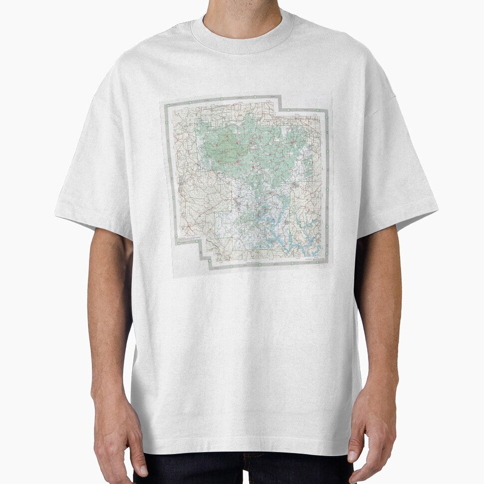 Bankhead National Forest Map (2006) Alabama Woodland - Adult & Kids T-Shirts, Sweatshirts & Hoodies apparel design preview 1