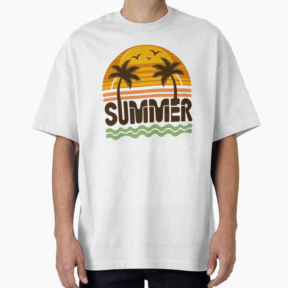 Tropical Summer by Pixl0ceanDesgns - Adult & Kids T-Shirts, Sweatshirts & Hoodies apparel design preview 1