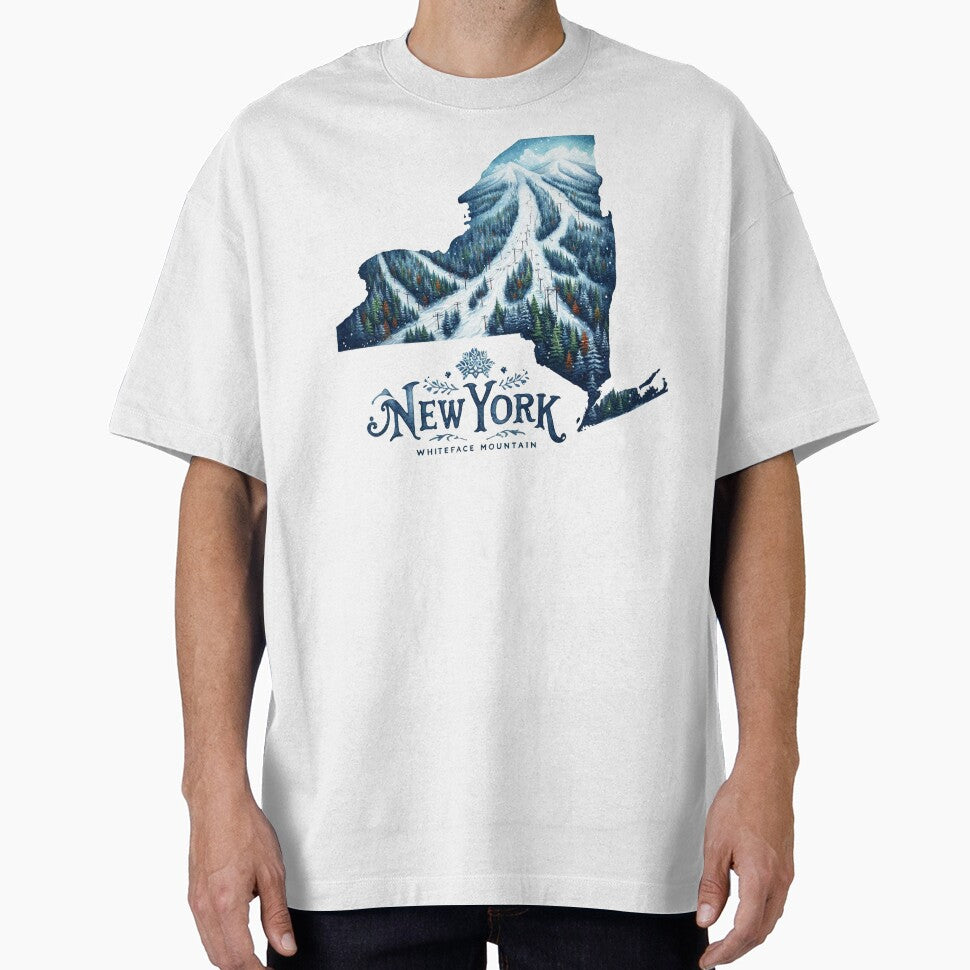 Whiteface Mountain by maximinano100k - Adult & Kids T-Shirts, Sweatshirts & Hoodies apparel design preview 1