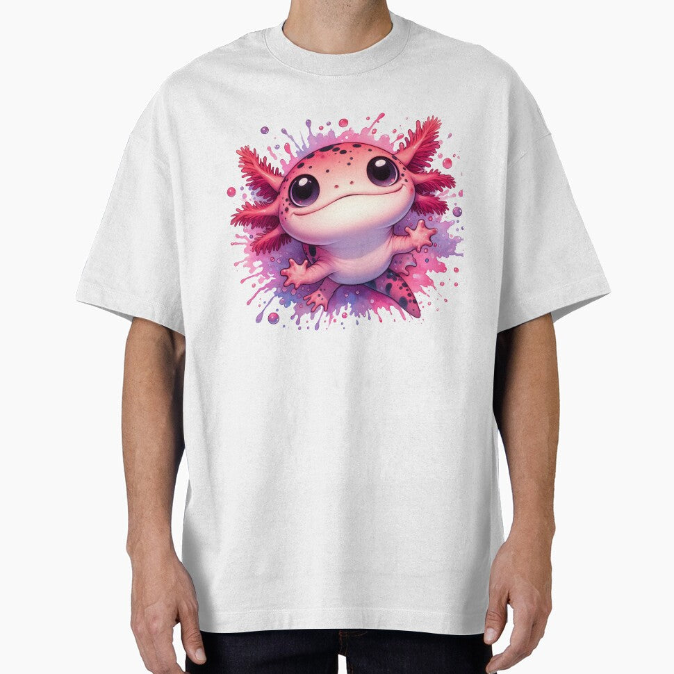 Axolotl Art #89 Lovers by ksgraphics222 - Adult & Kids T-Shirts, Sweatshirts & Hoodies apparel design preview 1