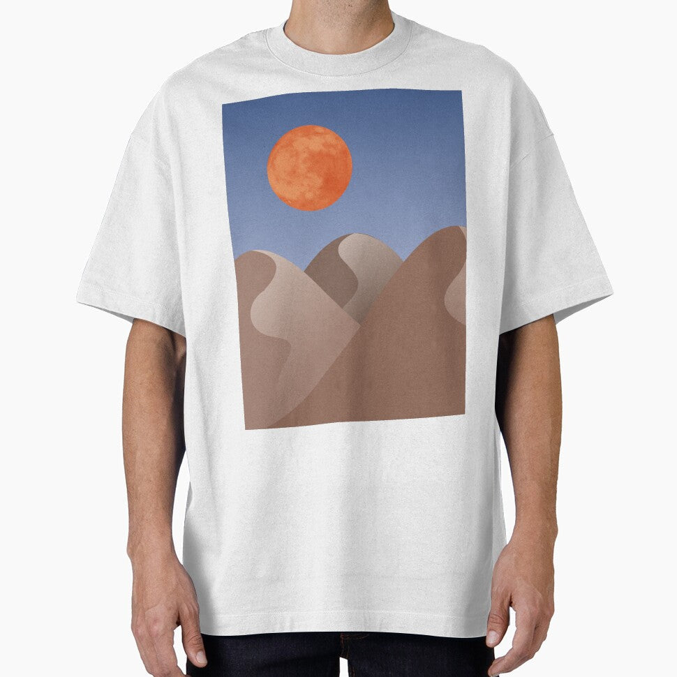 Desert Moon by SoloTravelerSt - Adult & Kids T-Shirts, Sweatshirts & Hoodies apparel design preview 1