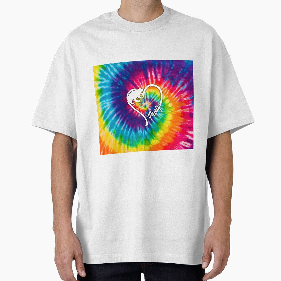Frog Tie dye heart by DarelliBeauty - Adult & Kids T-Shirts, Sweatshirts & Hoodies apparel design preview 1