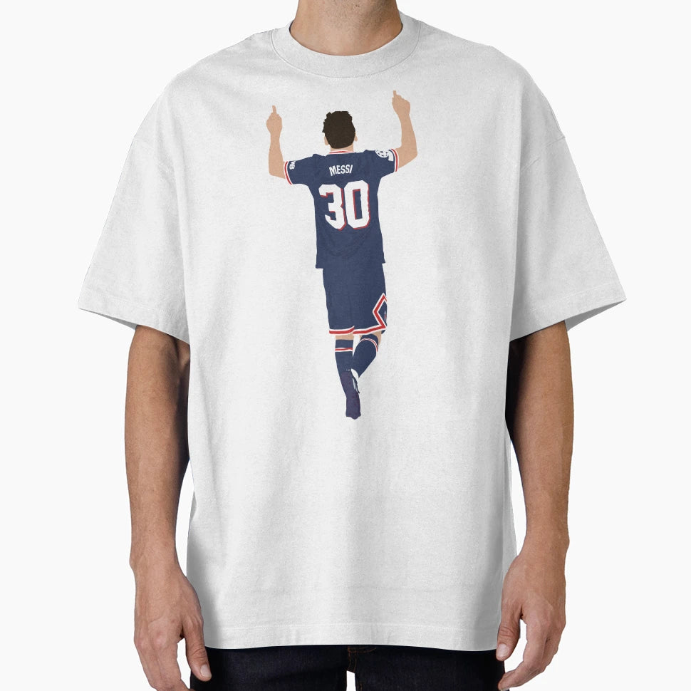Messi Minimalist T-Shirt - Trendy Graphic Unisex - T-Shirt, Sweatshirt, Hoodie