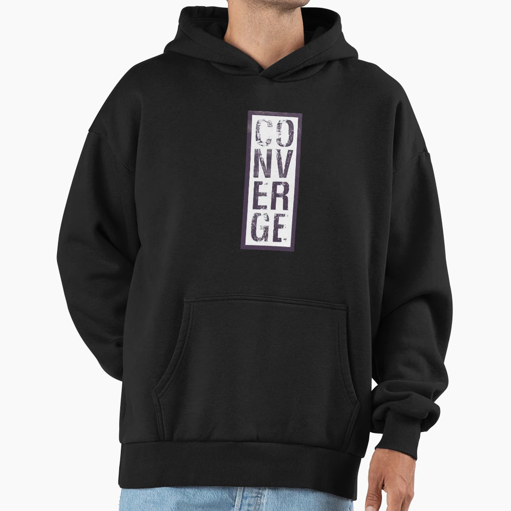 Converge Vertical Hoodie - Streetwear Style Men Women - T-Shirt, Sweatshirt, Hoodie