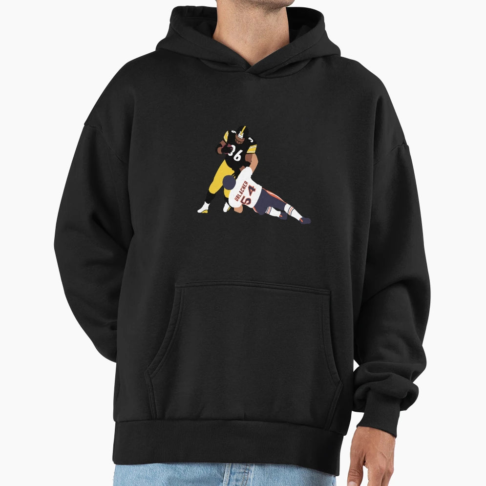 Bettis Urlacher Hoodie - Trendy Graphic for Adults - T-Shirt, Sweatshirt, Hoodie